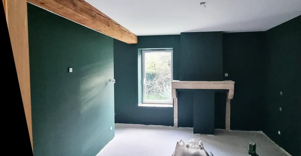 Travaux de plâtrerie, de peinture 